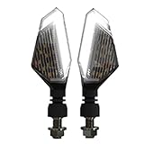 バイク オートバイ ウインカー フロント リア ホンダ HONDA モンキー ゴリラ CB CBR XL XLR ポジション 汎用 2個セット (アンバー/ホワイト)