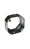 Steel City 4-OD-EXT-1/2 4-Inch Diameter 2-1/8-Inch Deep 21.5-Cubic Inch Pre-Galvanized Steel Octagon