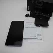 Amazon | SAMSUNG GALAXY S10+ 128GB プリズムブラック SC-04L