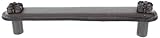 Vicenza Designs k1186ナポリレザープル、5インチ、ブラウン、オイル研磨ブロンズ