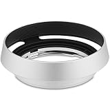 Haoge LH-ZV05W バヨネット メタル ラウンド レンズ フード シェード 対応 カール ツァイス Carl Zeiss Biogon T 35mm f2 ZM,35mm f2.8 ZM, 50mm f2 ZM; フォクトレンダーVoigtlander NOKTON Classic 35mm f1.4 VM, 35mm f1.4 VM II, 40mm f1.4 VM 換えLH-6