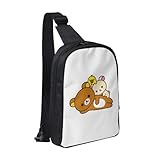 [Mnkqq] 斜め掛け ボデ ィバッグ ショルダーバッグ リラックマ 大容量 防水 軽量 ショルダー スポーツバッグ 大容量 軽量 通勤 通学