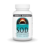 海外直送品Sod 2000 Units, 180 Tabs by Source Naturals