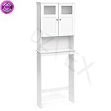 dzvexバスルームover-the-toiletスペースセーバーストレージcabinet-white and Pole Shower CaddyシャワーキャディベッドBath and Beyondコ