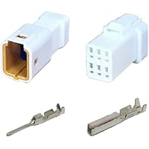 Amazon.co.jp: JST 日本圧着端子製造 025型 JWPF 防水 6極 カプラー