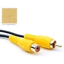 Amazon | Cable Factory RCA(黄/映像) 映像 変換ケーブル RCA(M