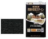 ロックペイント 水性ナフタデコール 4L ブラック