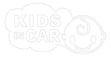 Sticker Shop Haru KIDS ＩＮ CARステッカー 雲型 ２０cm ホワイト