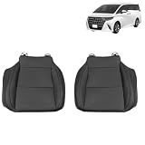 DodoxDIY 適用 新型アルファード40系 ヴェルファイア 40系 カスタム アクセサリー パーツ シートカバー 専用車種 内装グッズ 原車ブラック