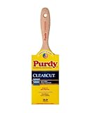 Purdy 144380130 ClearcutフラットトリムSprigブラシ、3インチ、6パック