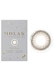 [ 宮脇咲良プロデュース＆イメージモデルカラコン ] MOLAK (モラク) 1MONTH 2枚入り ダークピオニー（度あり）[-5.00]