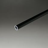 e-kanamono アルミ丸パイプ 1.0x13x4000mm ブラック