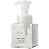カインズ PET詰替用 プッシュ式 泡ポンプ ソープディスペンサー (250ml クリア)