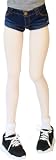【Petite Marie】1/3 DDS対応 岡山加工 ダメージ ショートジーンズ インディゴブルー KOJIMA加工 ダメージ加工 ローライズ ミニ丈 ジーンズ ストレッチ デニム ヴィンテージ加工 60cm ドール BJD 人形服 【プティットマリエ】 [No.0133]
