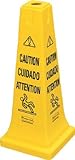 [T-8193928]ラバーメイド　セーフティコーン　３ヶ国語　イエロー 627704