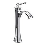 Moen 4507 Wynford One-Handle High Arc Vessel Bathroom Faucet, Chrome [並行輸入品]