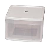 アイリスオーヤマ 収納ボックス チェスト ワンセルフ 幅35.5×奥行44.5×高さ17.4cm ホワイト WM