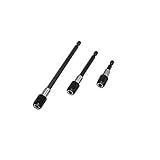 Homefunny 六角軸 延長ビット シャンク ソケット 延長 バー 60mm 100mm 150mm 電動ドライバー インパクト 工具 ３種類セット (1／4インチ 6.35mm）