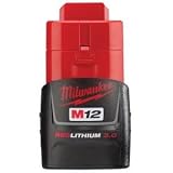ミルウォーキーm12 REDLITHIUM 3.0コンパクトバッテリーパック