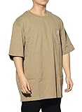 [カーハート] Tシャツ メンズ 大きいサイズ 半袖 胸ポケット K87 ベージュ S [並行輸入品]