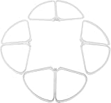 プロペラガード Phantom4 4Pro 4P 4A for DJI 専用 クイックリリース セットドローンプロペラガード(Color : White)4個1組