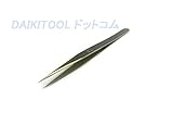 幸和ピンセット工業(KFI) 　チタンピンセット K-4　チタン 塩ビケース付　DAIKITOOL　・