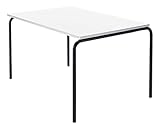 コクヨ   ミーティングテーブル DAYS OFFICE PILE PIPE XY-TPP128E6AMCW 幅120×奥行80CM 天板グレイ