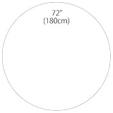 ジャイアントバルーン ホワイト 72" (180cm)