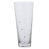 Dartington Crystal Medium Conical Vase - Glitz
