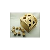 木のおもちゃ 　だいわ　鍵付き　アイデアＢＯＸ