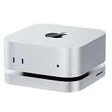 BEELINK EX Mate Mini-B for Mac mini M4 ドック 80Gbps Thunderbolt 5 アルミ合金スタンド M.2 PCIe SSDスロット（最大8TB対応） Thunderbolt5×1 USB-A 3.0×2 2.5G LAN×1 SD4.0×1 Type-C（PD3.0）×1 オーディオジャック付き