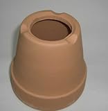 素焼き鉢4.0号 大穴 10枚 植木鉢 鉢 蘭 らん ラン 観葉植物 園芸