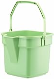 大和プラスチック (ACTOR) グリーンバケツ テン 10型 グリーン 高さ24.5×幅26cm