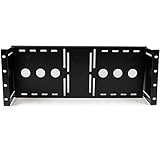 StarTech.com VESAマウントアダプタ 19インチラック/キャビネット用 VESA規格LCDモニタ取付金具 ANSI/EIA RS310-D準拠 RKLCDBK