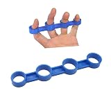 OFFSCH ギター グリップ トレーナー ジターレ 楽器 ハンド グリップ 強化器 ブルー フィンガー フォース スパン ギター トレーナー ツール ギター 指 練習 道具 楽器 楽器 エクサ