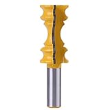 Akozon ルータビット 1/2"木工フライス加工 シャンクトリムパターン フラッシュトリム ビットテンプレートカッター