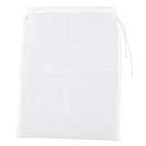 2PCS　グリット：200　ホームワイン　ブリューフィルター　再使用可能　ストレーナーストレーン　ミルクティーフルーツジュース　メッシュフィルターバッグ　ナイロ