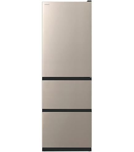 Amazon | 日立 冷蔵庫 幅60cm 375L 左開き R-V38VL N ライトゴールド
