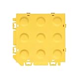 山崎産業 ガイドマットV (V-P) 警告 イエロー