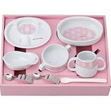 『出産祝 お食い初め 食器などに人気の商品』　　ミッフィー　my First miffy　ベビー食器セット　ピンク