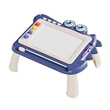 Hangkaibh お絵描きボード カラフル おえかきボード 知育玩具 子供 お絵かきボード落書きボード 3才以上(ブルー)