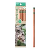 トンボ鉛筆 かきかた鉛筆 2B (コアラ柄) ハローネイチャー コアラ 1ダース KB-KHNKA2-2B