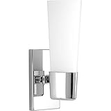 Progress Lighting p300061 – 015 Zura one-light Bath Vanity、光沢クロム