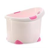 ベビーバス 座れる 赤ちゃん チェア 椅子 1-3歳 (ピンク)