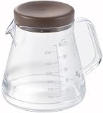 ヨシカワ コーヒーサーバー 750ml ブラウン 割れにくい ガラスのような透明度 見やすい目盛り 燕三条 日本製 1106225