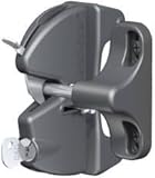 D&D Technologies LLAA V6201 Stanley Gate Lock Latch, Black by D&D Technologies