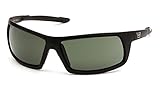 Venture Gear Stonewall Safety Sunglasses Black Forest Gray Anti-Fog Lens [並行輸入品]