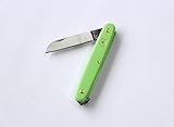 ビクトリノックス スイス製フローリストナイフ ストレート(アップルグリーン)