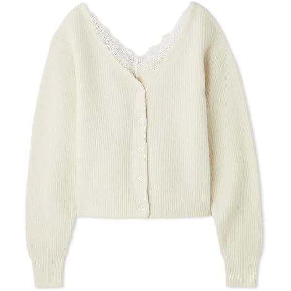 Amazon | [フレイ アイディー] ツイードニットベストCD FWNT234203