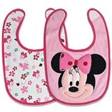 Baby Essentials 2pcke Feeder Bibs Pink Diva by Baby Essentials
